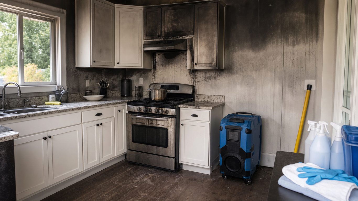 Fire Damage Restoration in Oklahoma City, OK | Statewide Restoration