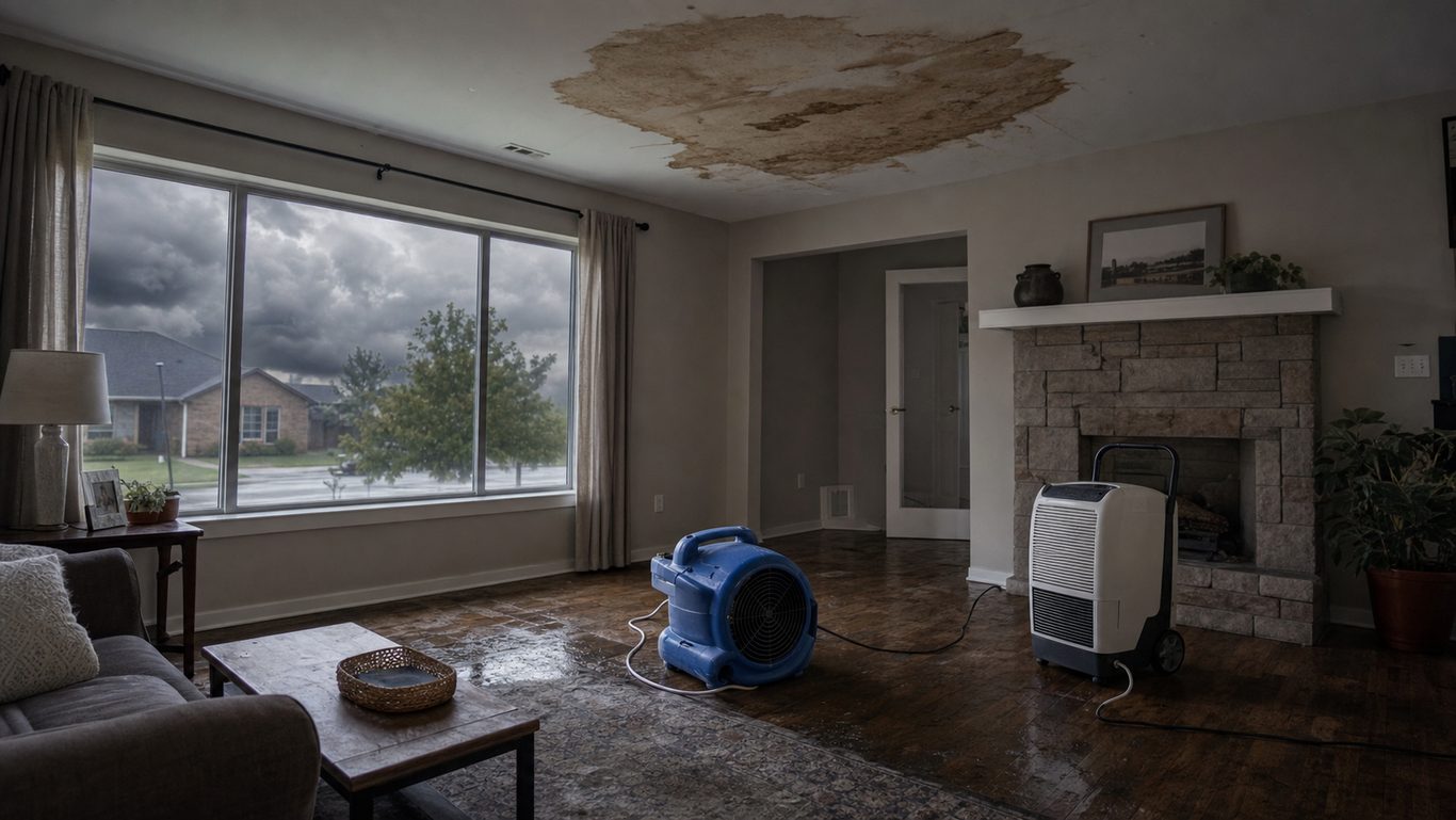 Storm Damage Restoration in Oklahoma City, OK | Statewide Restoration