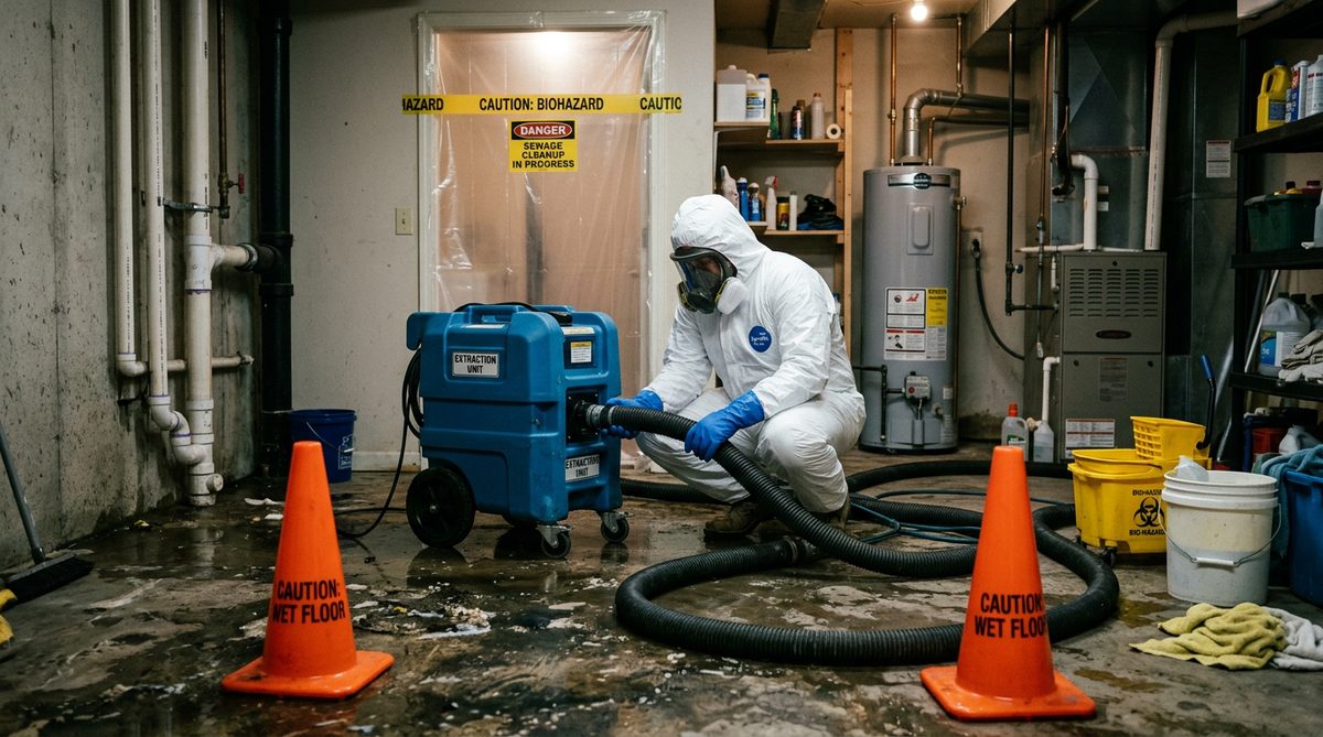 Sewage Cleanup in Oklahoma City, OK | Statewide Restoration